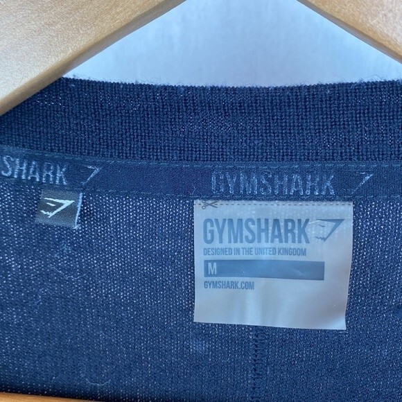 Gymshark Women's Black Knit Oversized Open Front Sweater M - Picture 4 of 4